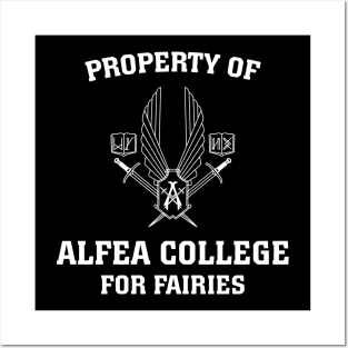 Property of Alfea College for Fairies Posters and Art